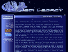 Tablet Screenshot of jedi-legacy.com
